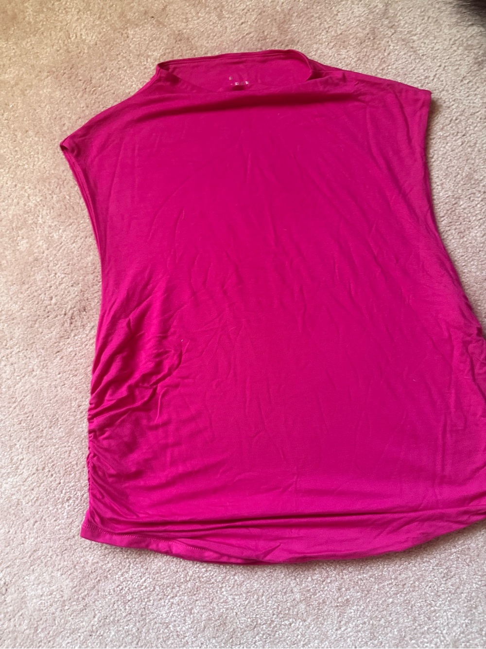 Target Women's Sleeveless Tunic Top in Magenta